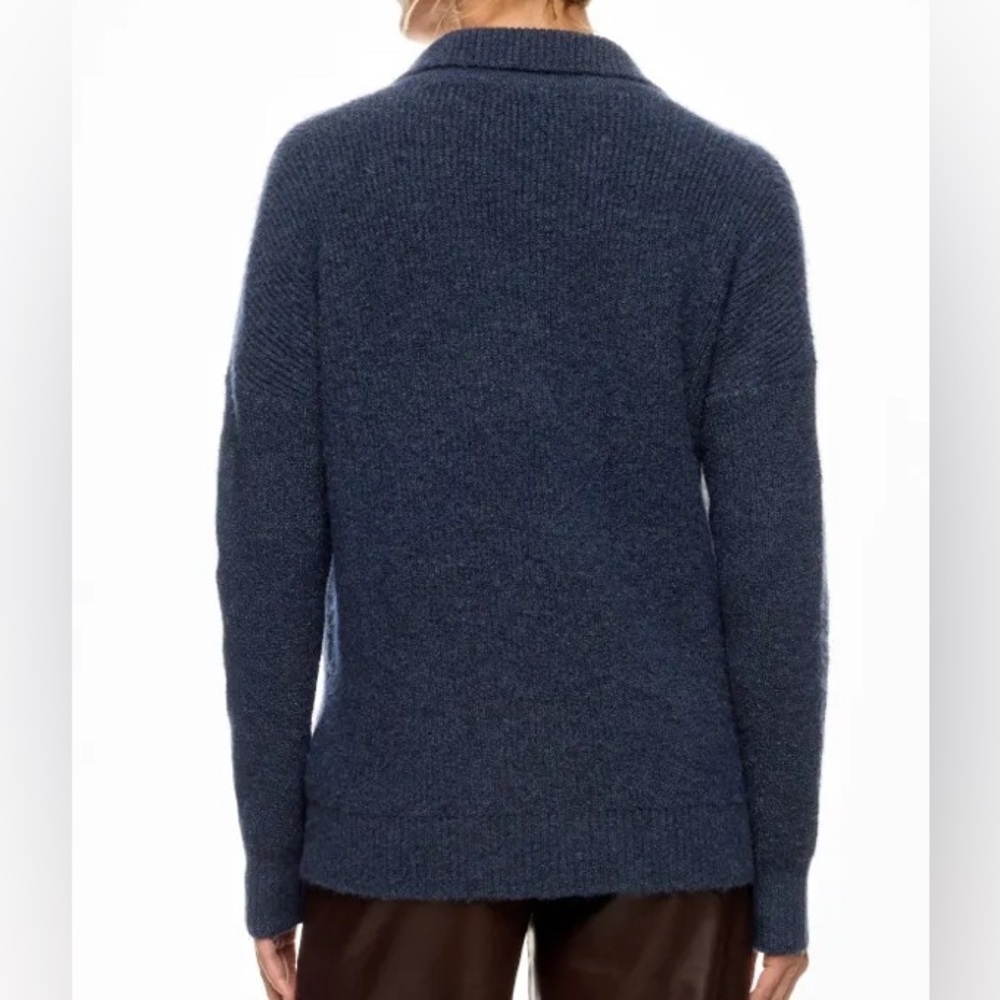 Central Park West - Millie Oversized Sweater Polo - Picture 3 of 9